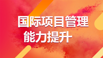 国际项目管理能力提升精品课